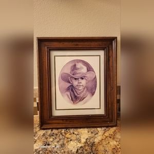 VEL MILLER PRINT OF "SMALL COWBOY"